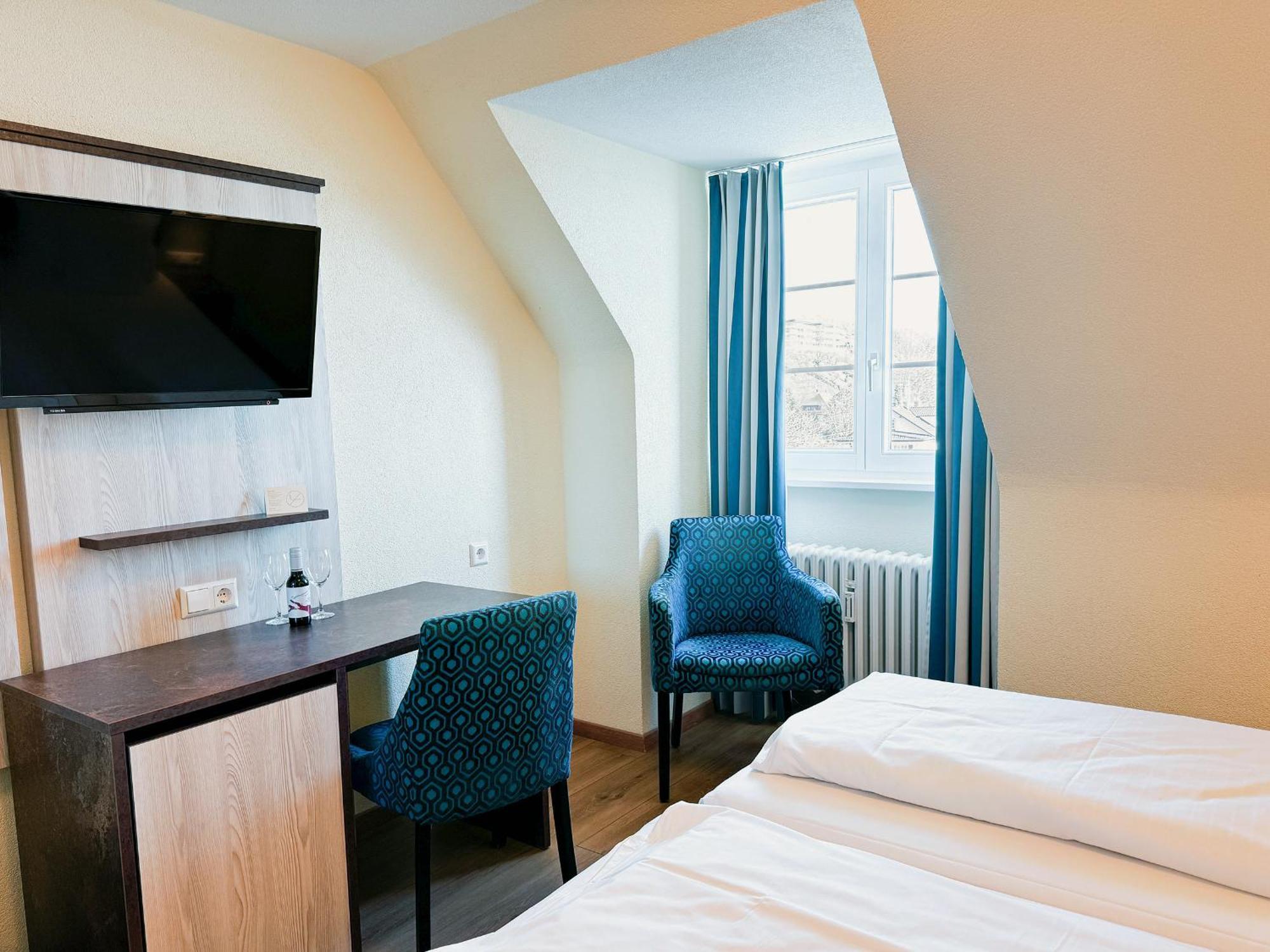 Hotel & Gaestehaus Seehof 梅尔斯堡 外观 照片